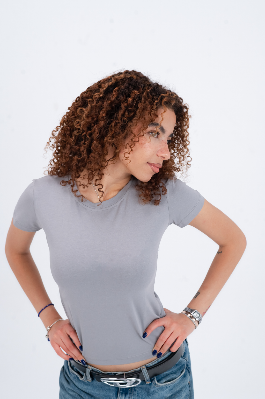 Round-Neck short-sleeve T-shirt
